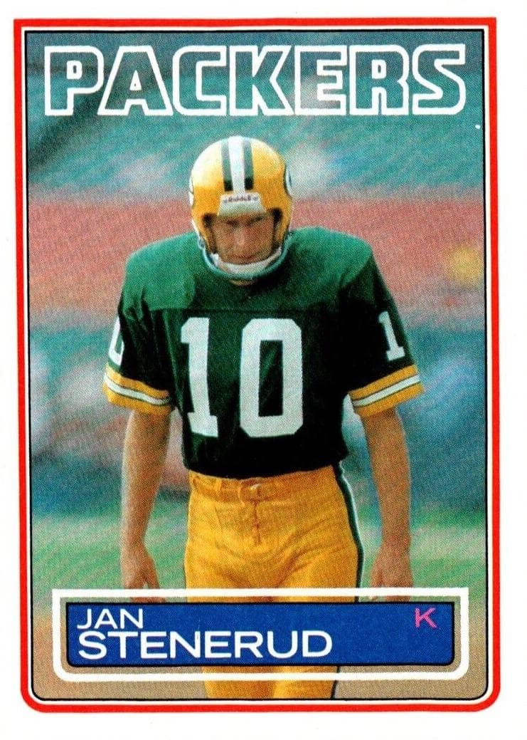 Jan Stenerud trading card