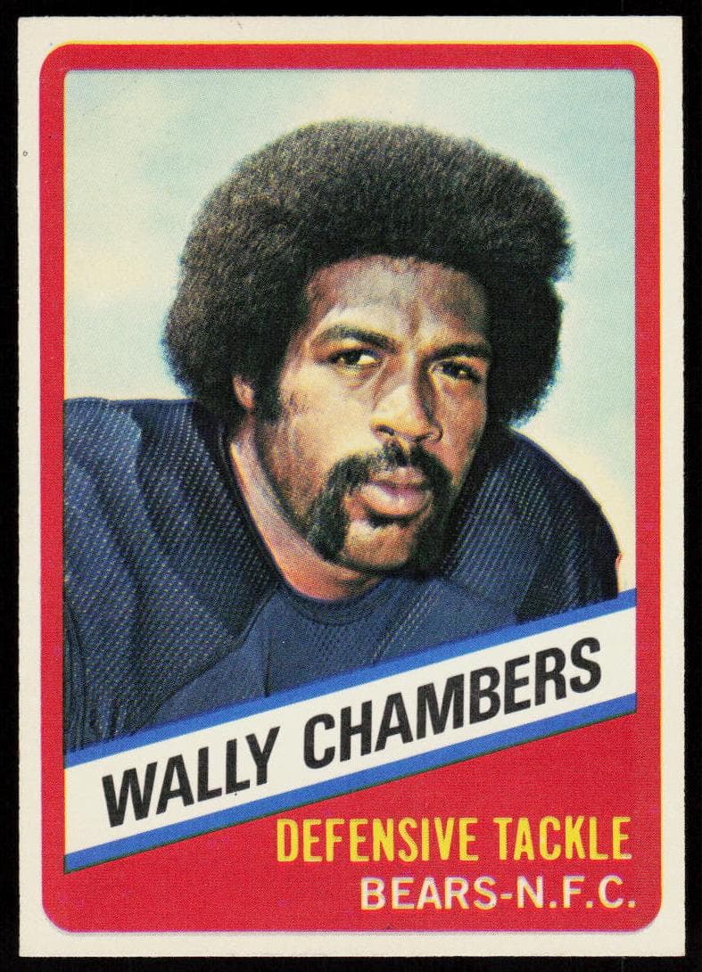 Wally Chambers 1976 topps