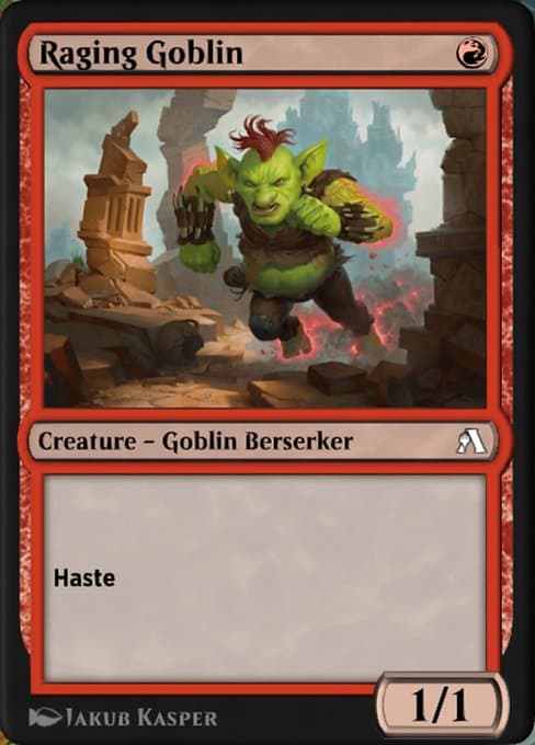 Raging Goblin 2000 Magic: The Gathering