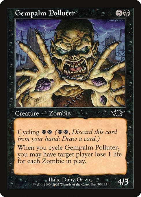 Gempalm Polluter 2025 Magic: The Gathering Aetherdrift Commander