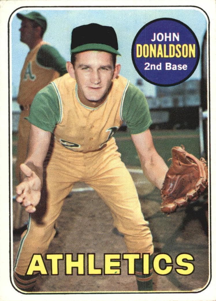 John Donaldson 1969 topps Topps