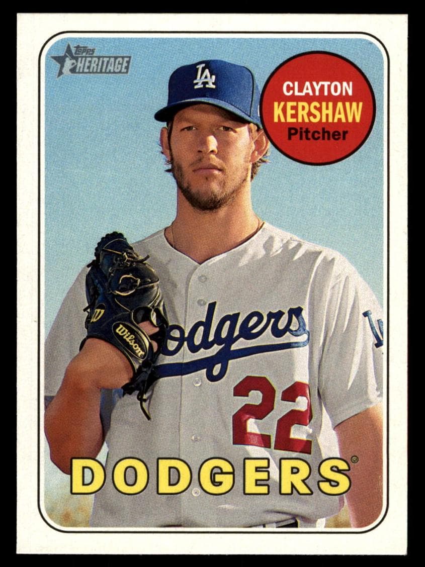 Clayton Kershaw 2018 topps