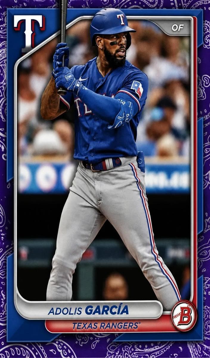 Adolis García 2024 bowman Bowman
