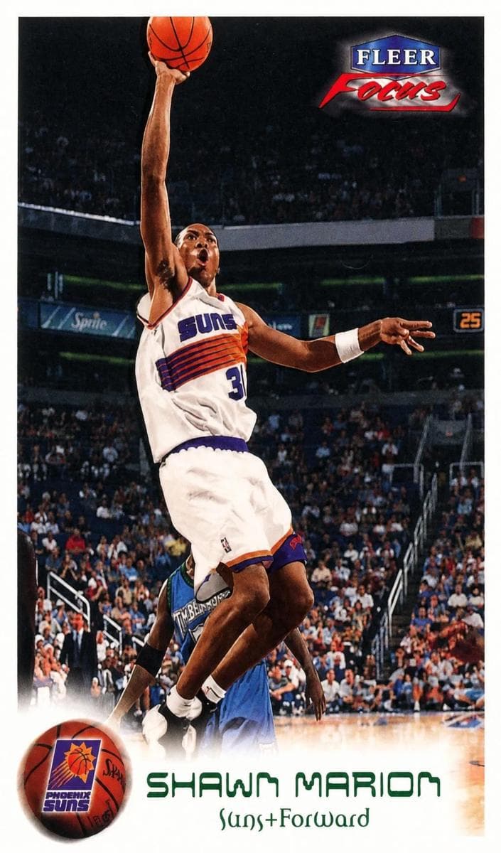 Shawn Marion 1999 fleer Focus
