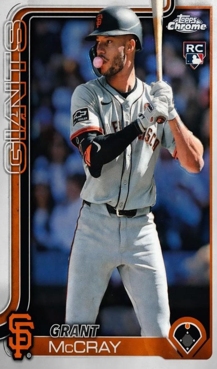 Grant McCray trading card