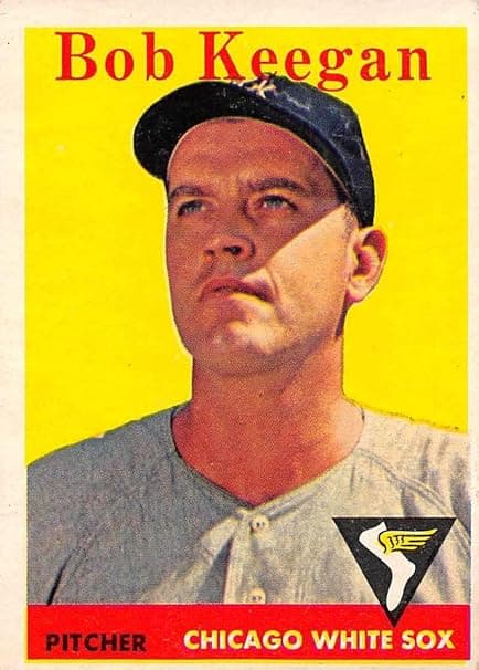 Bob Keegan 1958 topps Topps