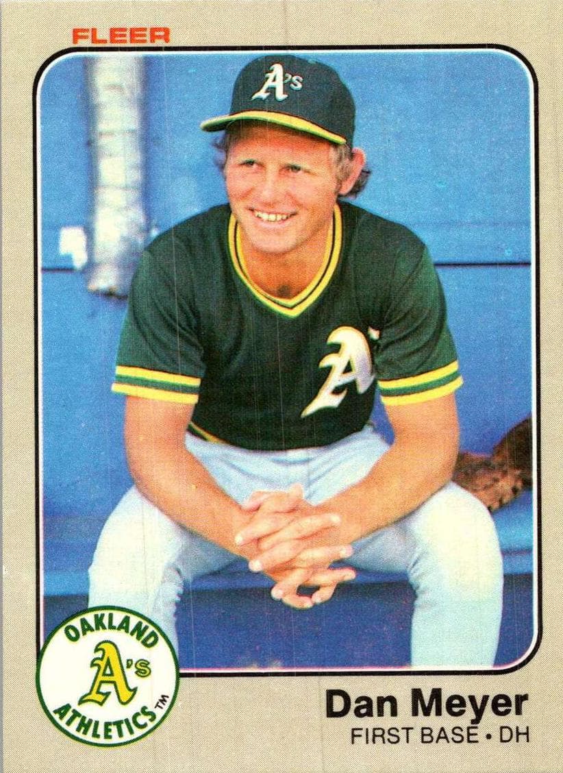 Dan Meyer trading card