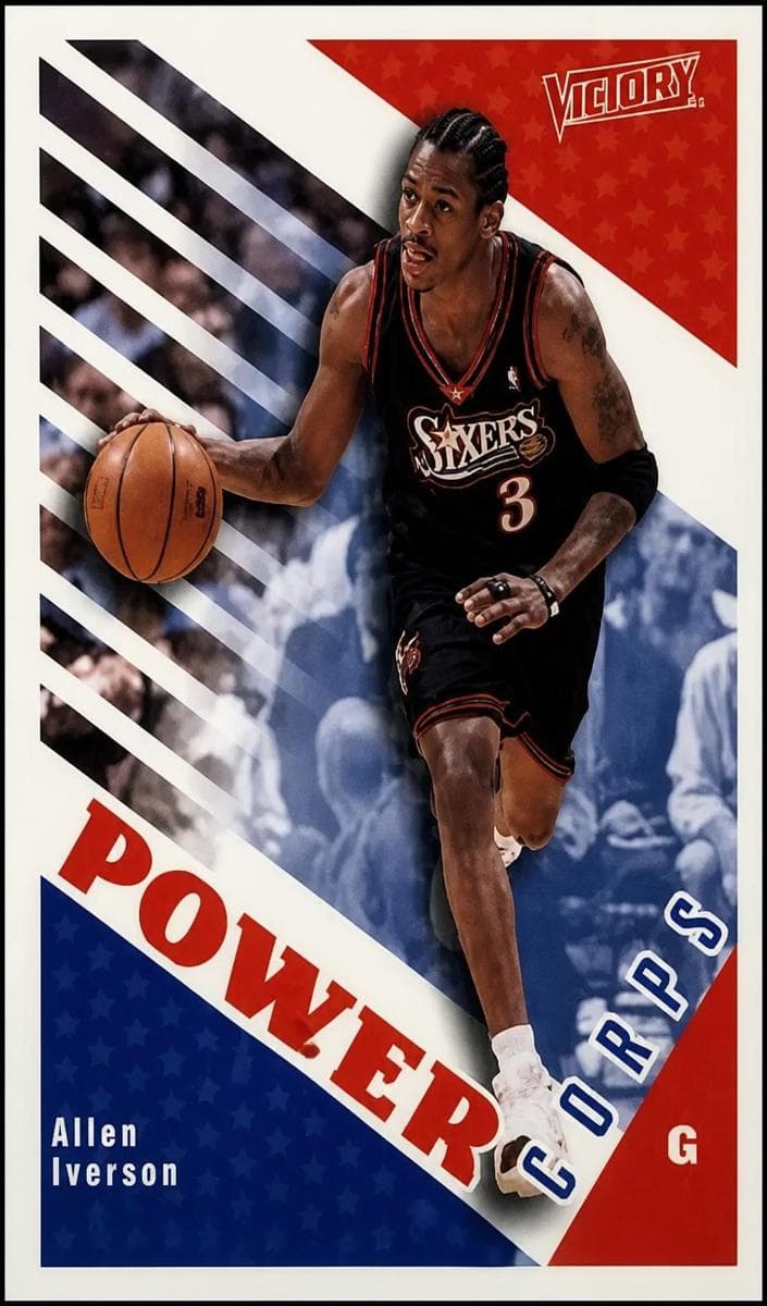 Allen Iverson 1999 upper-deck Victory