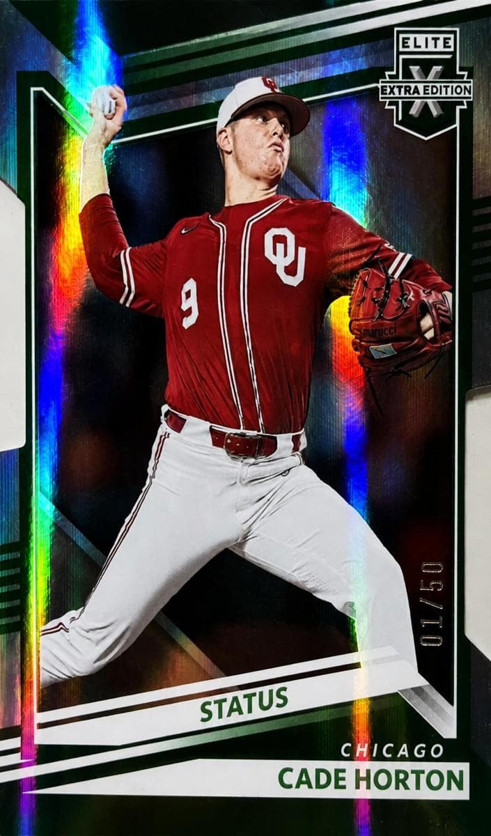 Cade Horton 2022 panini Elite Extra Edition