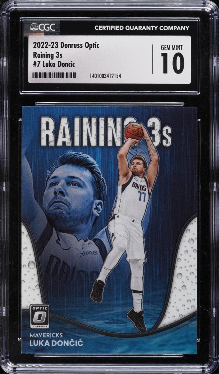 Luka Doncic 2022 panini Donruss Optic