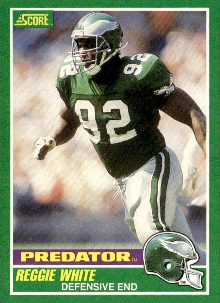 Reggie White 1989 panini Score