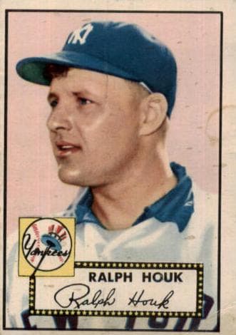 Ralph Houk 1952 topps Topps