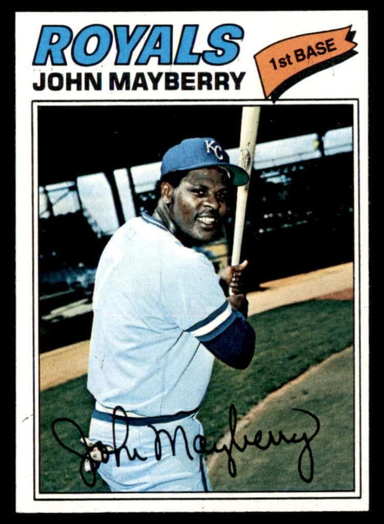 John Mayberry 1977 topps Topps