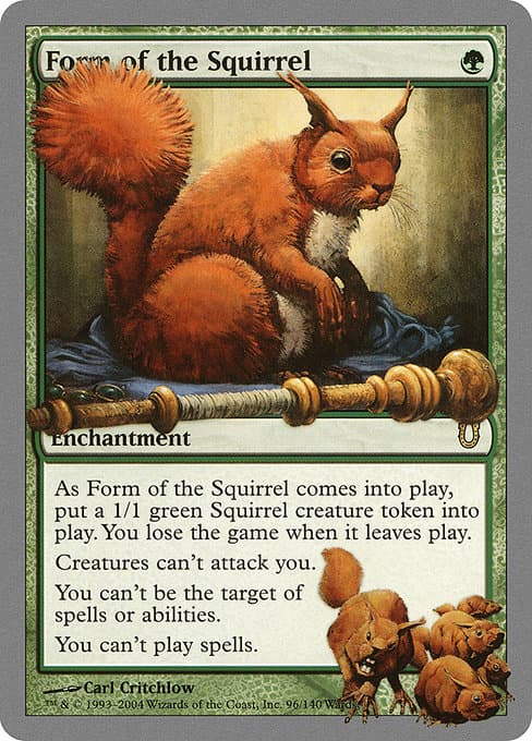 Form of the Squirrel 2004 Magic: The Gathering
