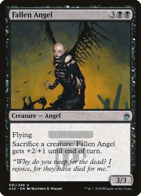 Fallen Angel 2017 Magic: The Gathering Commander Anthology