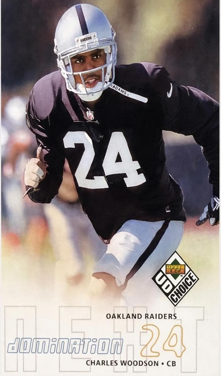 Charles Woodson 1998 unknown UD Choice