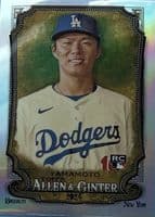 Yoshinobu Yamamoto 2024 topps