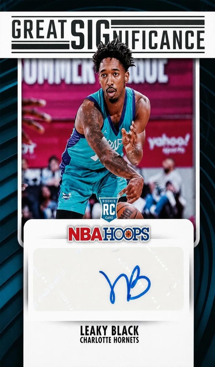 Leaky Black 2023 panini Hoops