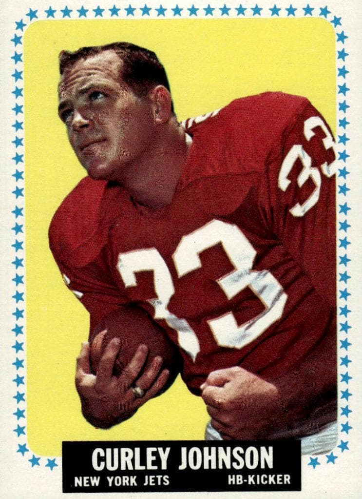 Curley Johnson 1964 topps Topps