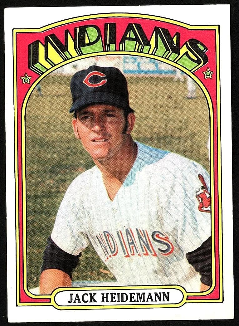 Jack Heidemann 1972 topps Topps