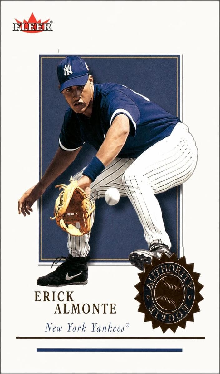Erick Almonte 2001 fleer Fleer Authority