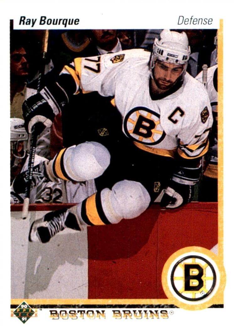 Ray Bourque 1990 upper-deck Upper Deck