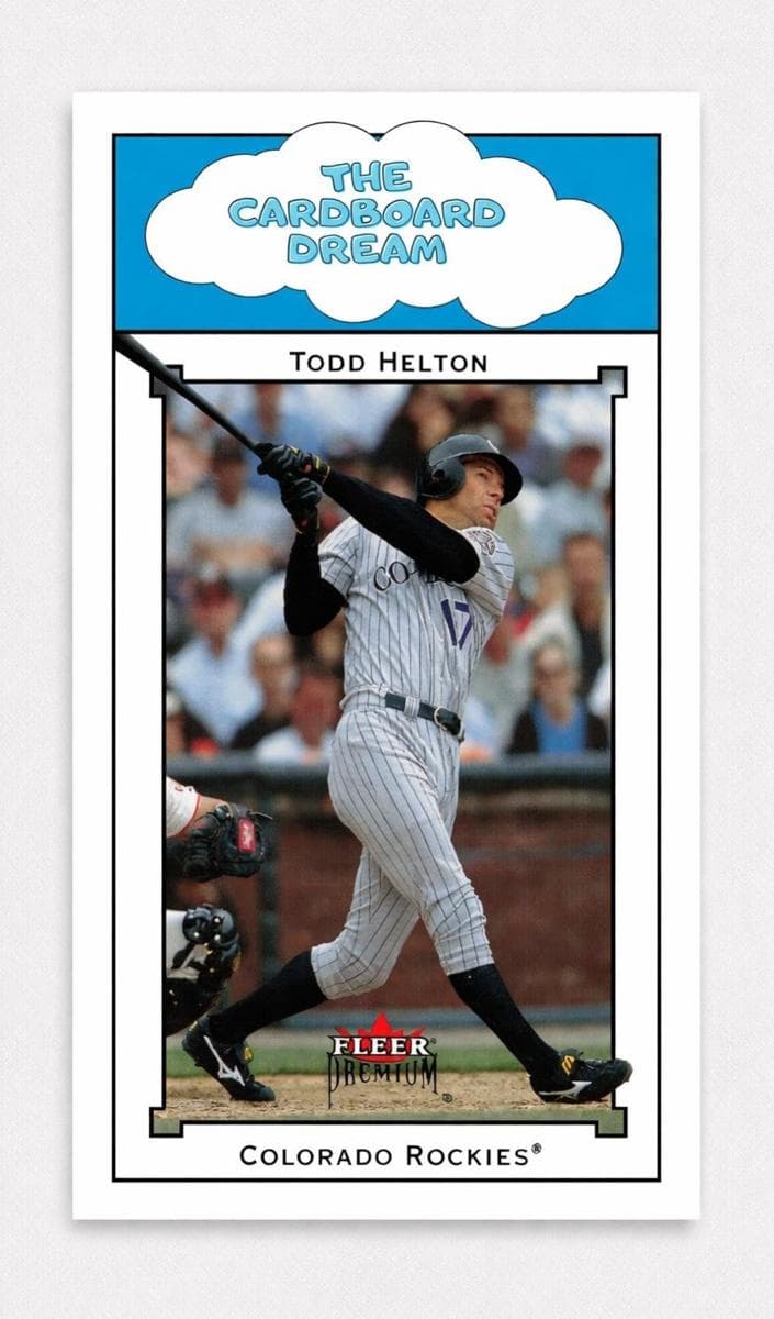 Todd Helton 2002 fleer Fleer Premium