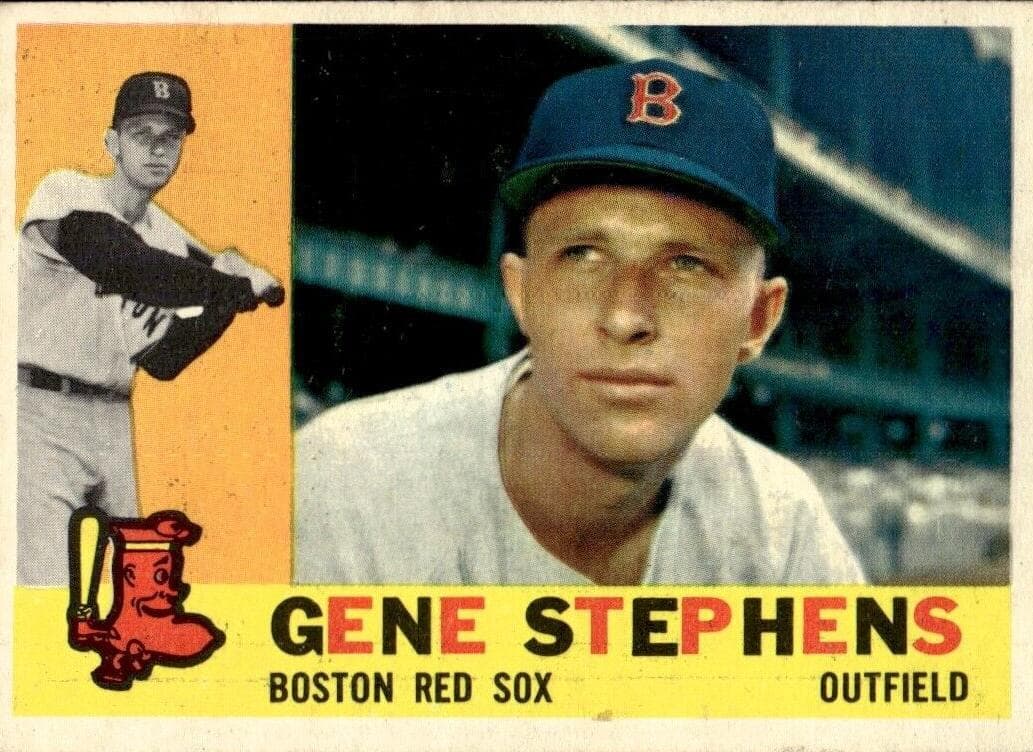 Gene Stephens 1960 topps Topps