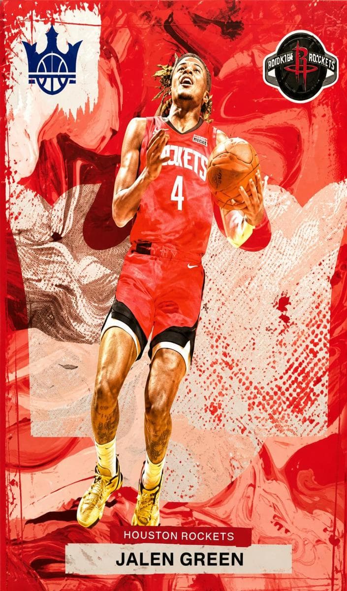 Jalen Green 2023 panini Panini Court Kings