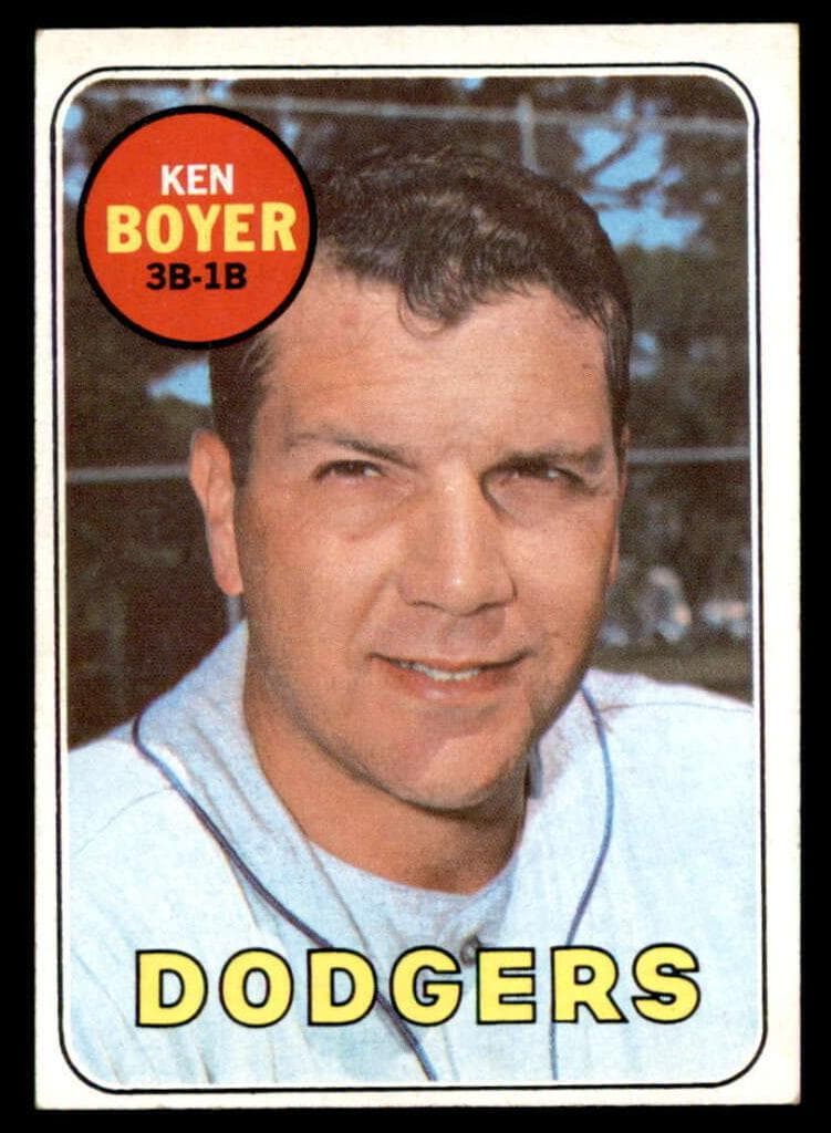 Ken Boyer 1969 topps Topps