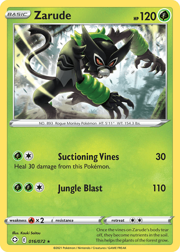Zarude 2021 Pokemon
