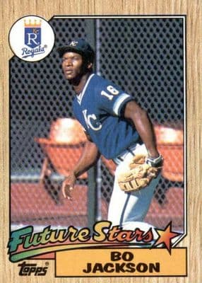 Bo Jackson 1987 topps