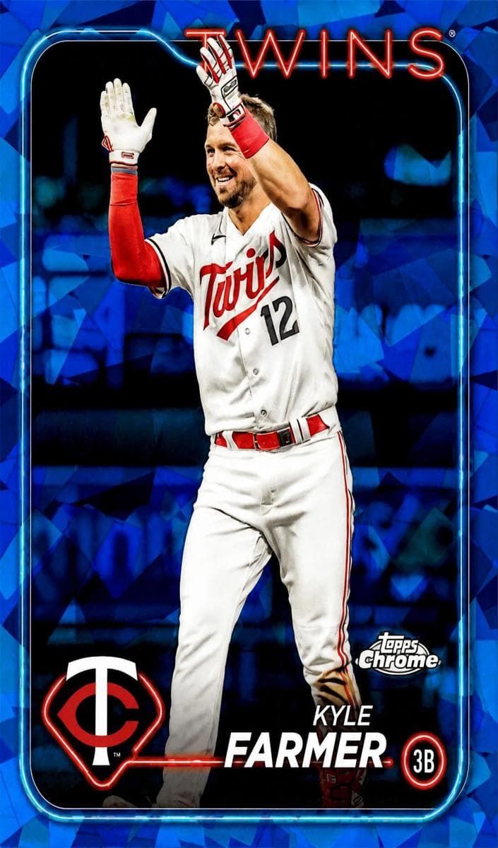 Kyle Farmer trading card