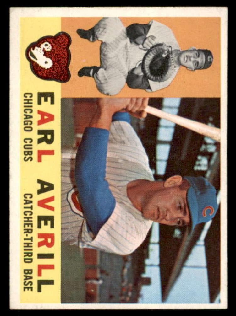 Earl Averill 1960 topps Topps