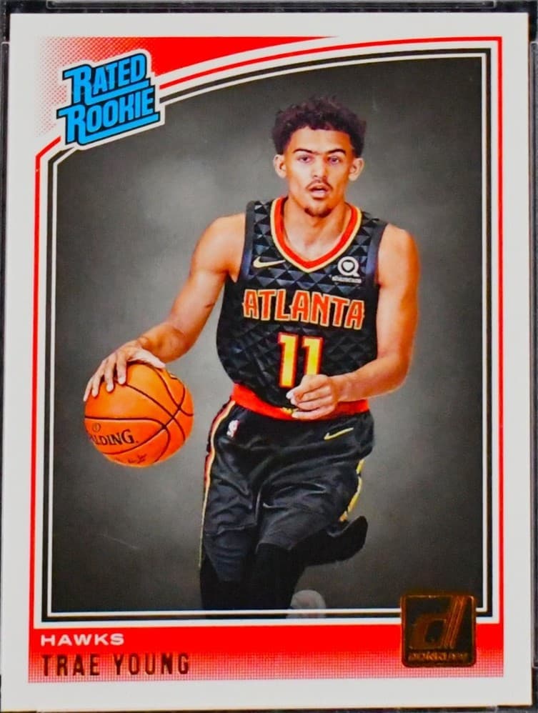 TRAE YOUNG Donruss basketball 2018 Panini