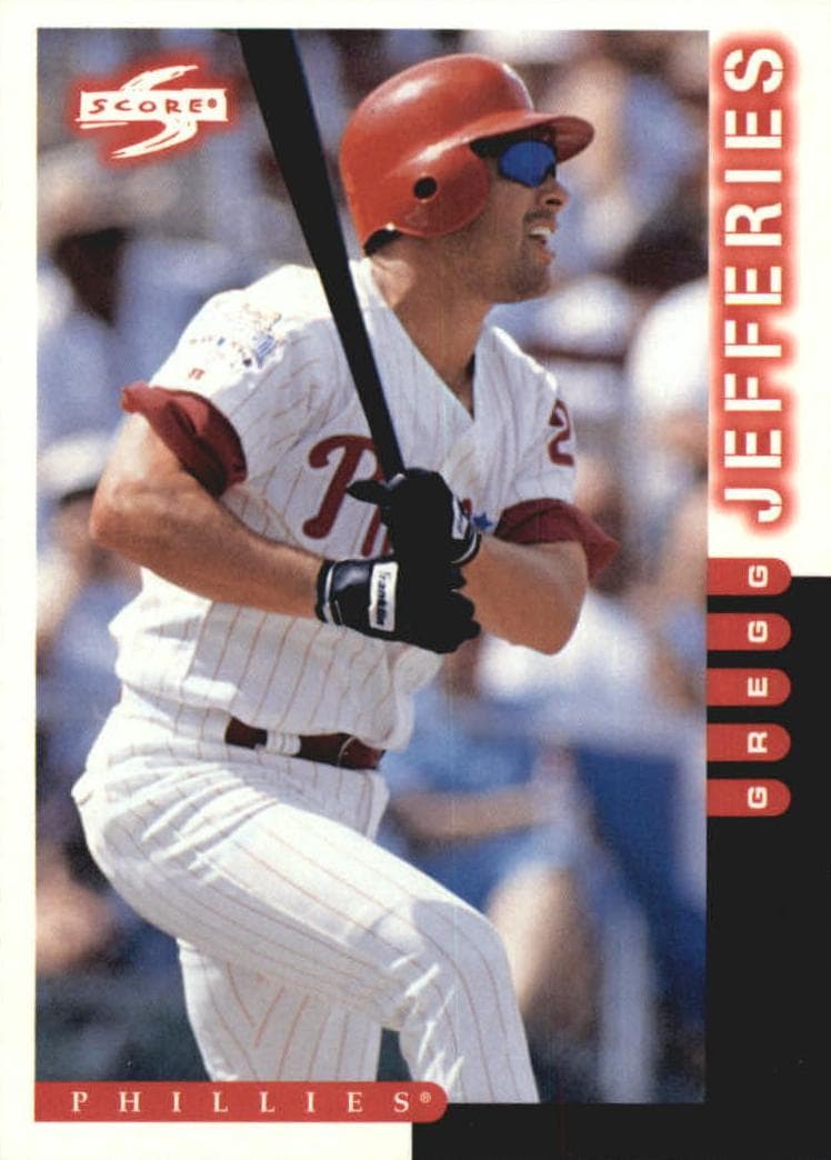 Gregg Jefferies 1998 panini Score