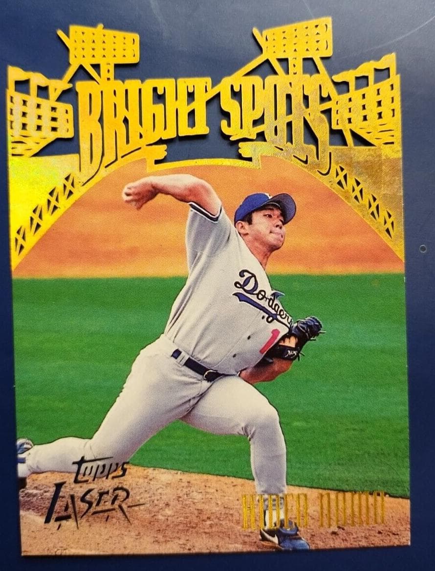 Hideo Nomo 1996 topps