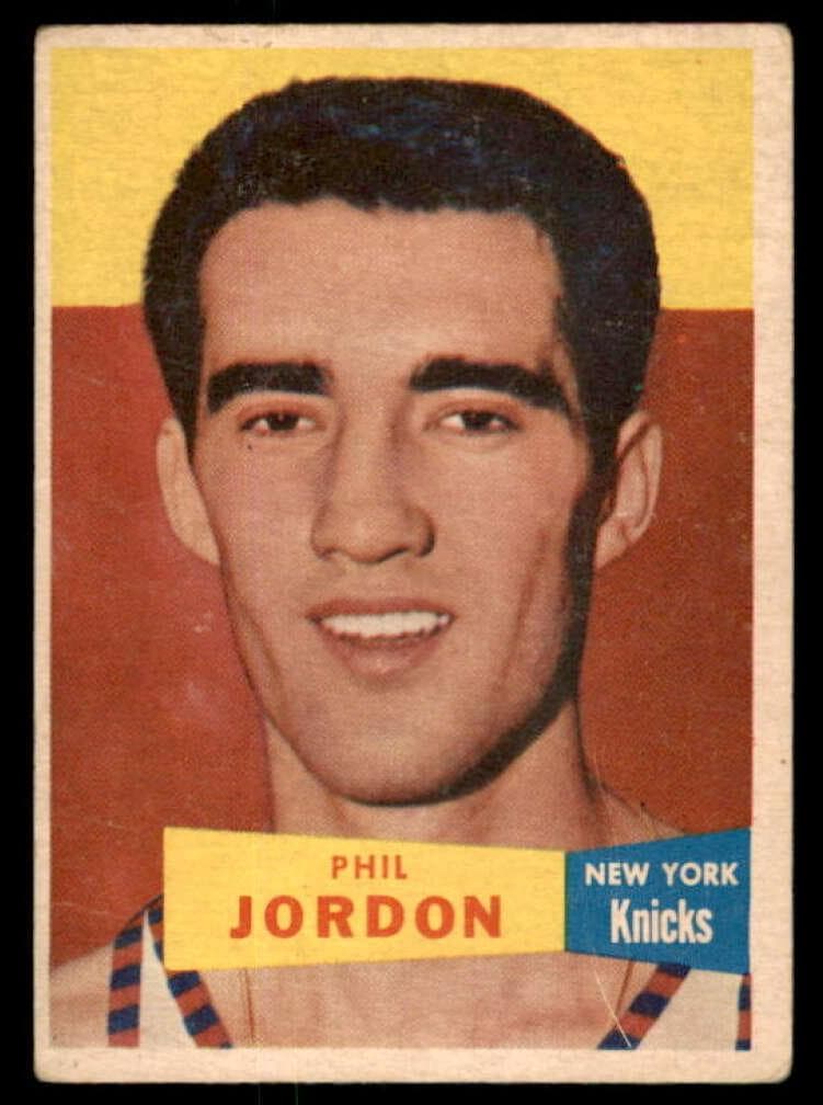 Phil Jordon 1957 topps Topps