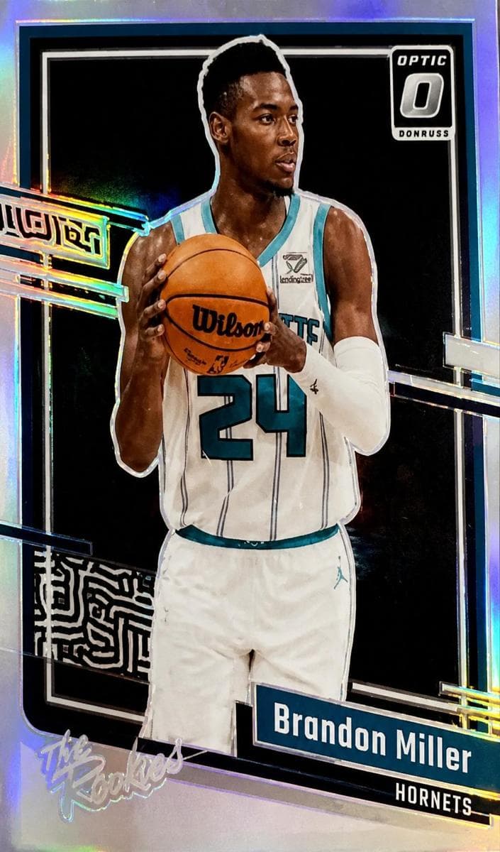 Anthony Davis/LeBron James trading card