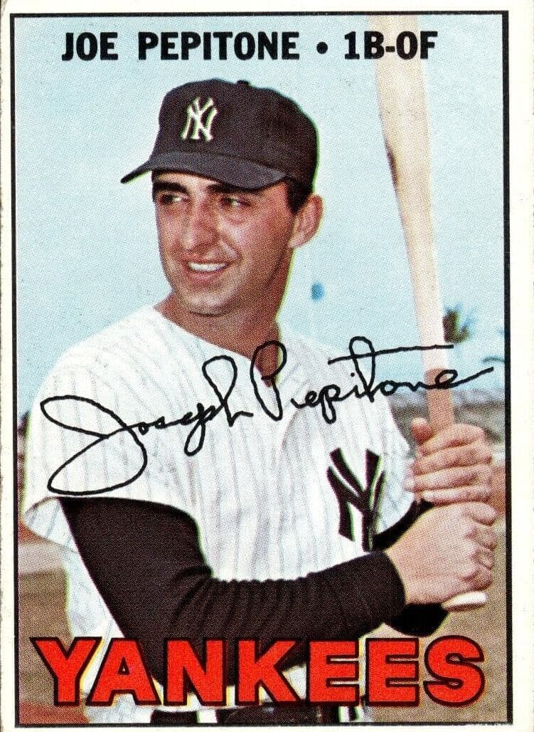 Joe Pepitone 1967 topps Topps