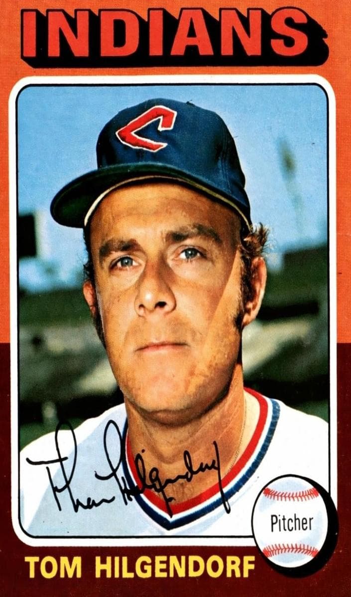 Tom Hilgendorf 1975 topps Topps