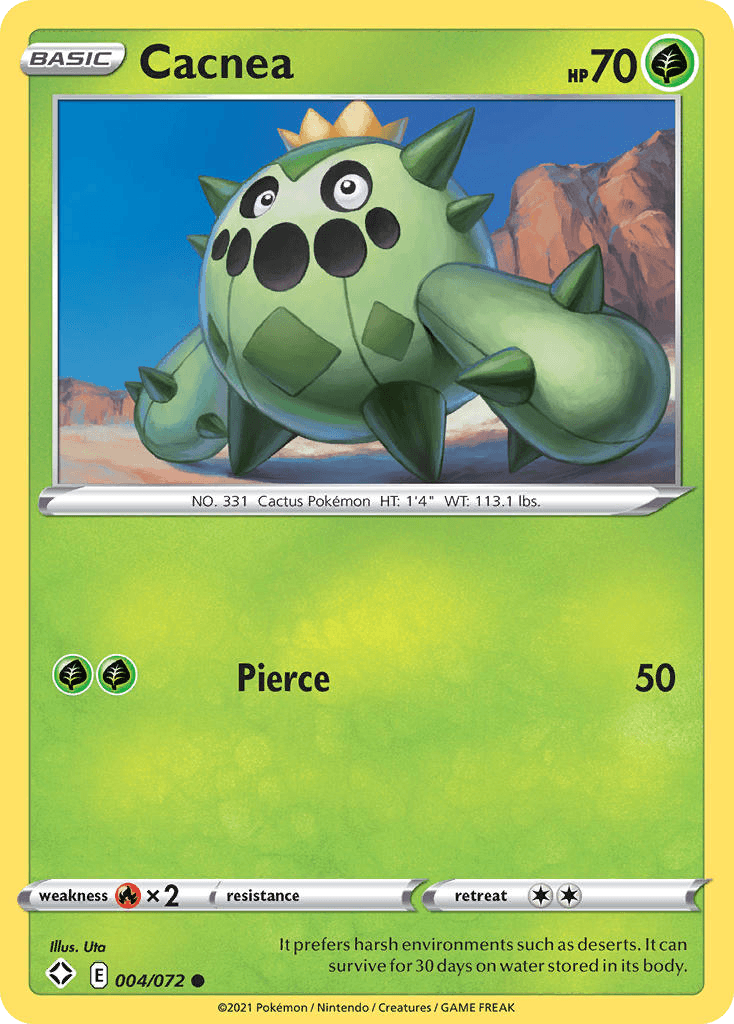 Cacnea 2021 Pokemon