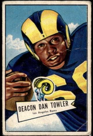 Deacon Dan Towler 1952 bowman Bowman Small