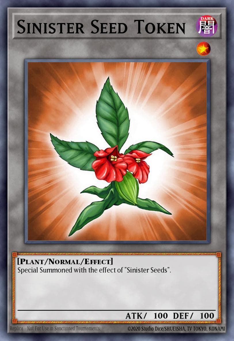 Sinister Seed Token #TKN3-EN005