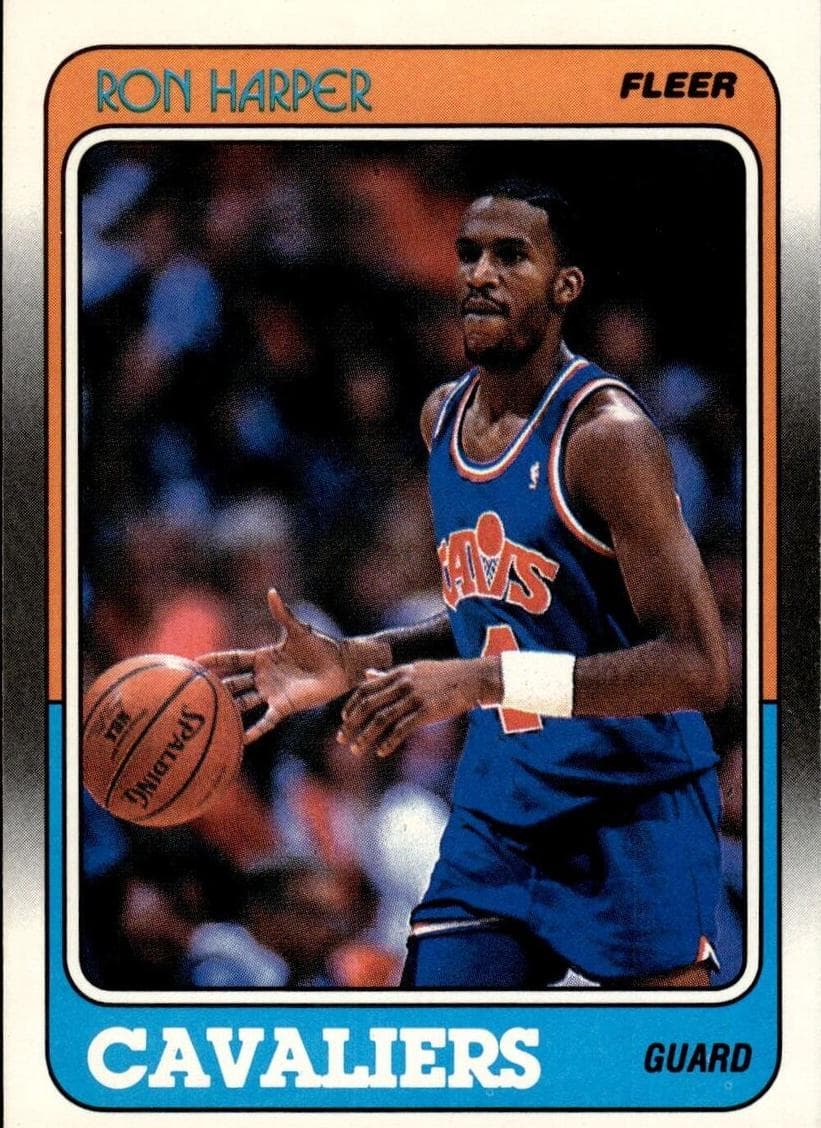 Ron Harper 1988 fleer Fleer