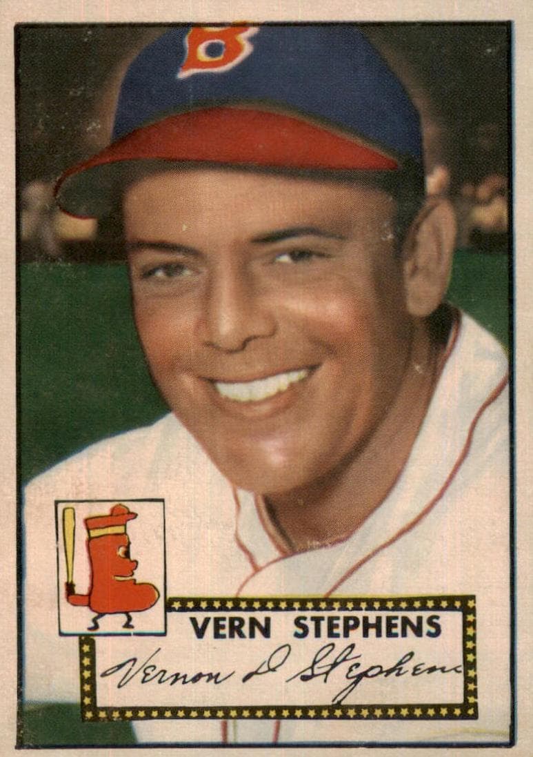 Vern Stephens 1952 topps Topps