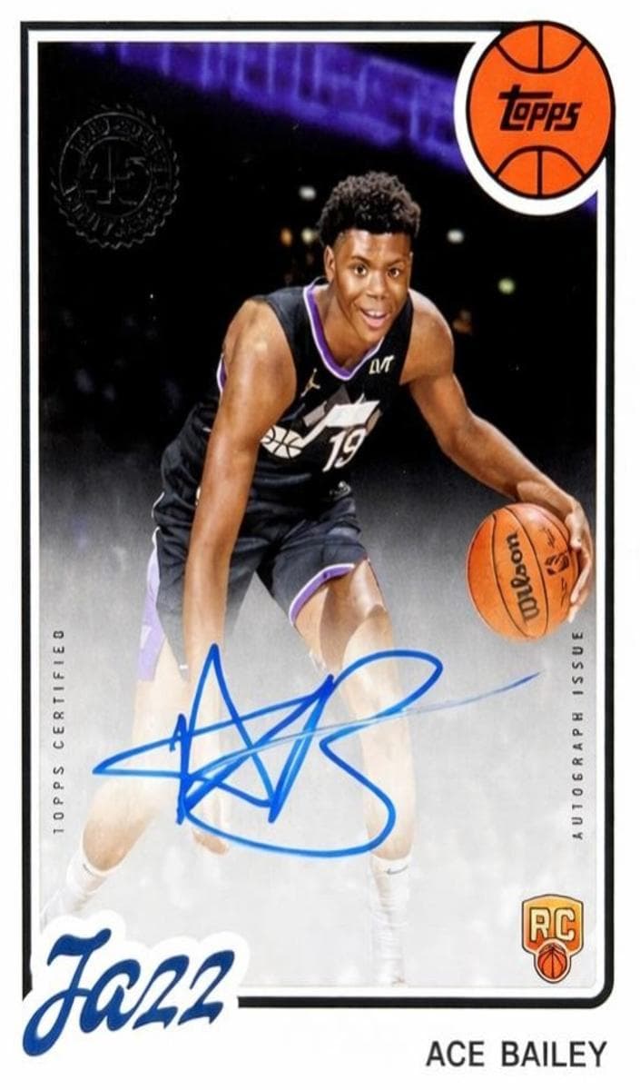 Ace Bailey 2025 topps Topps