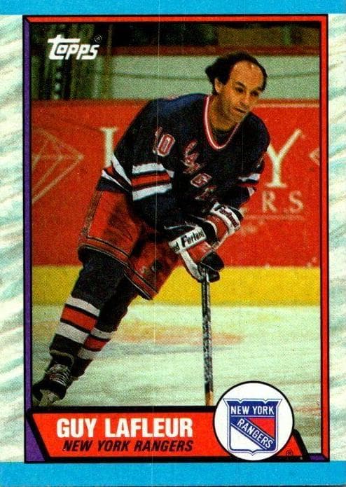 Guy Lafleur 1989 topps O-Pee-Chee