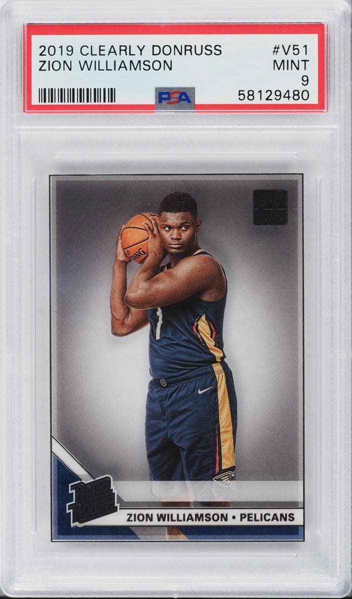 Zion Williamson 2019 panini