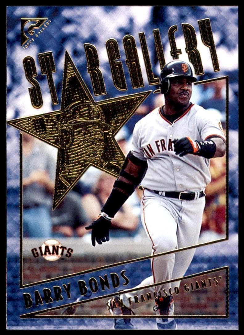 Barry Bonds 2001 topps Topps Gallery